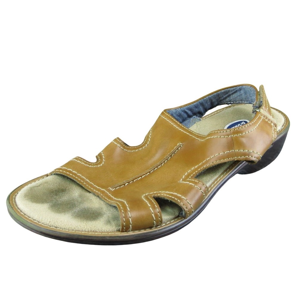 Dr. Scholl's  Women‎ Gladiator Sandal Shoes Brown Synthetic Size 8.5 Medium